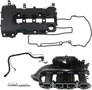 AP02 Intake Manifold Valve Cover PCV Pipe Set,Compatible with Chevy Cruze,Compatible with Sonic Trax,Compatible with Buick Encore,Compatible with Cadillac ELR 1.4L 55561426 55573746