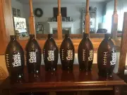 Lot 6 Coors Light Uncirculated Football Bottles-Never Released To Public 2000