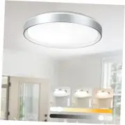 DLLT 35W Crystal Round Flush Mount Ceiling Light, Modern Dimmable LED Close to