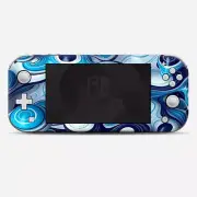 Skins Decals wrap for Nintendo Switch Lite - Mixed Blue Bubbles Glass