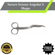 Suture Scissor Angular S Shape