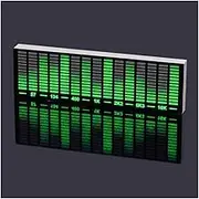 Spectrum Analyzer, Audio Visualizer, Sound Control Light, LED Music Spectrum Display for Gaming Room Car Decoration, for Ambient Lighting, Decoration, Etc