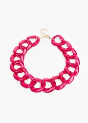 [Taking Shape] Taking Shape Chain Links Necklace in Wine - Women's Accessories Wine