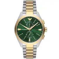 在飛比找Yahoo奇摩購物中心優惠-Emporio Armani 亞曼尼 時尚紳男計時手錶 送禮