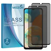 [2 Pack] Privacy Anti-Spy Full Coverage Samsung Galaxy A23 5G Tempered Glass Premium 9H HD Screen Protectors by MEZON (Galaxy A23 5G, Privacy) – FREE EXPRESS