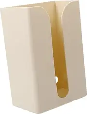 Garneck Wall Mounted Wipe Dispenser Elegant Tissue Holder for Bathroom Storage Design for Face Towels and Wipes Convenient Space Saving with Modern Aesthetic