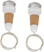 UTHCLO 2Pcs LED String Lights Wine Bottle Stopper Decor for Party