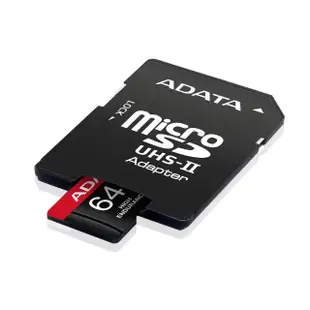 【ADATA 威剛】High Endurance microSDXC UHS-I U3 A2 V30 64G高耐用記憶卡(附轉卡)