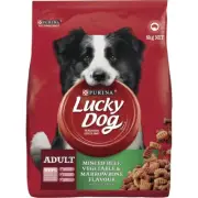 Lucky Dog Minced Beef, Vegetables & Marrowbone Dry Dog Food 8kg