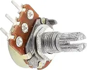 Aexit Type (Control electrical) 10K ohm Single Turn Knurled Shaft Pins (69ry666qf128) Taper Potentiometer