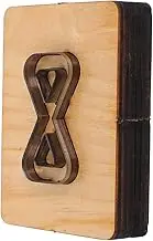 DOITOOL DIY Leather Cutting Template for Backpack Strap Multi Use Cutting Die Mold for Leather Crafting with Durable Wooden Base Portable for DIY Projects