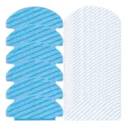6 Washable Cloth Mop&50 Disposable Cloths For Deebot Ozmo T8 T8 Max T8 T8+ Series T9 N8, N8 N8 Pro