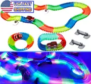 LED Magic Twister Glow In the Dark Light Up Race Tracks - Flex, Bends & Glows