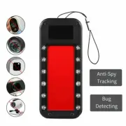 US Hidden Mini Camera Detector Anti Spy Finder Tool w/ Infrared Viewer For Hotel
