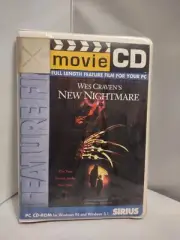 New Nightmare Elm Street Sirius Movie CD Wes Craven's For Windows 95 And 3.1