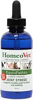 HomeoVet Equine Joint Stress 150 mL - a Natural Joint Relief for Horses to Care for Equine Mobility. Support and Supplement for Horse Joint Health, Reduce Stiffness, Enhance Flexibility and Movement