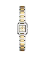 Tory Burch The Small Kira Square Stainless Steel Watch, 18mm x 18mm