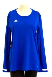 Adidas ClimaCool Blue T19 Long Sleeve Jersey Women's M NWT