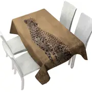 Wildlife Photo of Cheetah Tablecloth