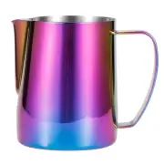 Milk Frothing Pitcher, 12/20oz Stainless Steel Espresso Milk Frothing Pitcher...