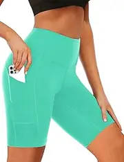 [Buauty] Women's 3''/7''/9'' Swim Shorts High-Waisted Board Shorts with Pockets UPF50+ Quick Dry Beach Swimsuit Shorts