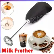 Electric Milk Frother Handheld Milk Maker Whisk Mixer Mini Foamer Kitchen Tool