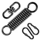 Swing Spring for Hanging Chair,with 2 Snap Hooks&360?? Swivel Hook,Load7332
