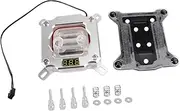 QUMIIRITY CPU Water Cooling Head CPU Water Block for Computer Water Cooling Block for CPU Silver
