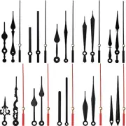 10 Styles Clock Hands Only Made of Aluminum, Replacement Kits DIY 10inch