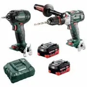 METABO 18V BRUSHLESS 2 PIECE 2 X 5.5AH COMBO KIT AU68201554