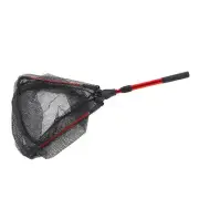 Floating Fishing Net Aluminum Alloy Hex Structural Mesh Extended Handle Dou DS