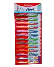 Colgate Super Flexi Toothbrush (Soft) - Pack of 11 + 2 Free