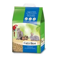 在飛比找大樹健康購物網優惠-【CAT'S BEST凱優】藍標粗粒木屑砂11kg-20L