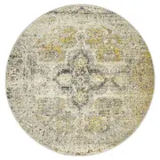 Museum Wesley Silver Round Rug