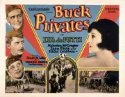 Buck Privates Poster Malcolm Mcgregor Center Eddie Gribbon Old Movie Photo