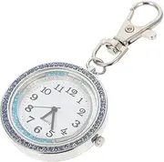 [VALICLUD] 1pc Key Chain Watch Charger Smart Watch for Women Stopwatch Pendant Nursing Watch Analog Watch Men Black Pocket Watch Hanging Pocket Watch Digital Watch for Men Watch Bands Alloy