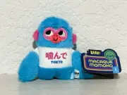 Bark Box Macaque Momoko Monkey Tokyo Playcation Plush Blue Size S Dog Toy NWT