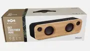 House of Marley Get Together Mini: Portable Speaker Wireless Bluetooth Wood NEW