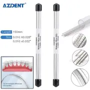 Dental Orthodontic Flat Straight Twist Wire Lingual Retainer Wires 10pcs/pack