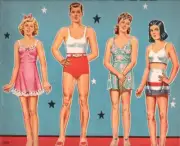 VINTAGE UNCUT 1948 TOP NOTCH PAPER DOLLS*HARD TO FIND*#1 TOP REPRODUCTION SELLER