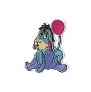 EEYORE Iron on / Sew on Patch Embroidered Badge Cartoon Winnie the Pooh PT498