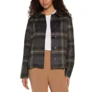 Banana Republic Ladies' Snap Front Jacket - Gray - M -NWT