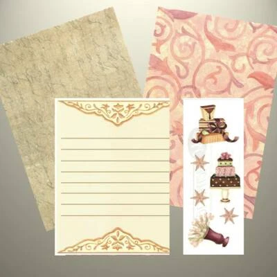 Creative Memories - RIBBONS - STICKER, PHOTO MATS & JOURNALING BOX, Presents