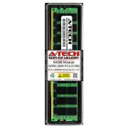 64GB PC4-21300 ECC LRDIMM Samsung M386A8K40CM2-CTD Equivalent Server Memory RAM