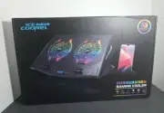 ICE COOREL RGB Laptop Cooling Pad Wing Cooler Laptop Stand LCD Rainbow Macbook