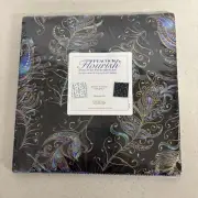 Peacock Flourish Layer Cake Ann Lauer 42-10”x10” Fabric Squares