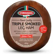 D'Orsogna Triple Smoked Leg Ham 850g