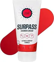 SURPASS Pro Cycling 96% Natural Chamois Cream & Anti Chafing Cream (170ml) | Saddle Sore Treatment | Cycle Anti Chafe Men & Women Thigh Rescue | Bike Shorts Friction Relief