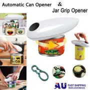 One Touch Automatic Can Opener Electric Jar Lid Opener Home upgraded version