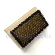 Lint & Nap Brush - Brass and Horsehair Combo
